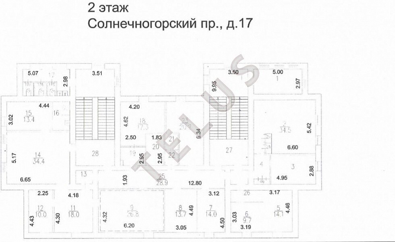Продается офис 1200 м², Москва, проезд Солнечногорский, 17, ID объекта 5214 - 8